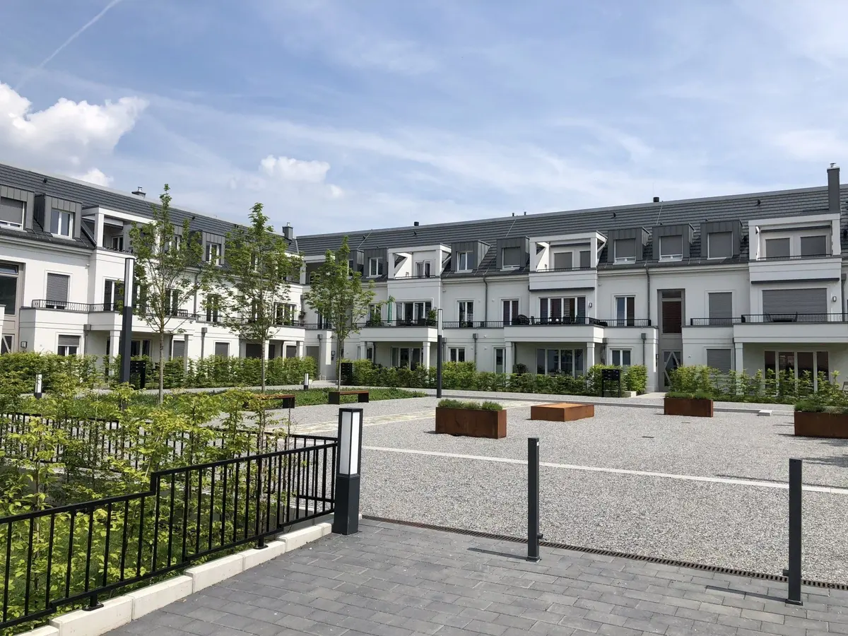 Salinenhof, Wohnbau